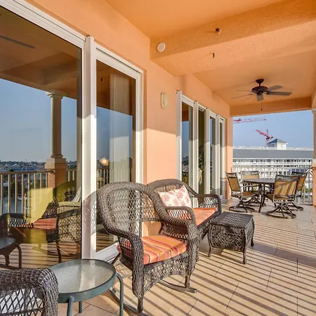 Coastal Condo With Harbor Views Steps To Beach!